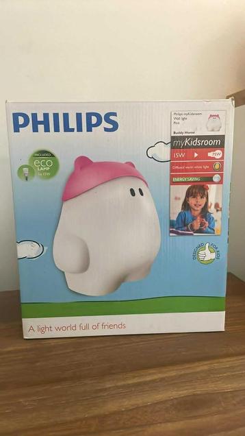 [*NIEUW*] Philips Muurlicht Roze Buddy Home beschikbaar voor biedingen