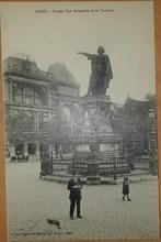 Gent - Gand - Statue Van Artevelde et le Vooruit, Oost-Vlaanderen, Ongelopen, Ophalen of Verzenden, 1920 tot 1940