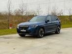 BMW iX3 Impressive M pakket   luxury lagoon in phytonic blue, Auto's, BMW, Testrit aan huis, Achterwielaandrijving, Blauw, Leder