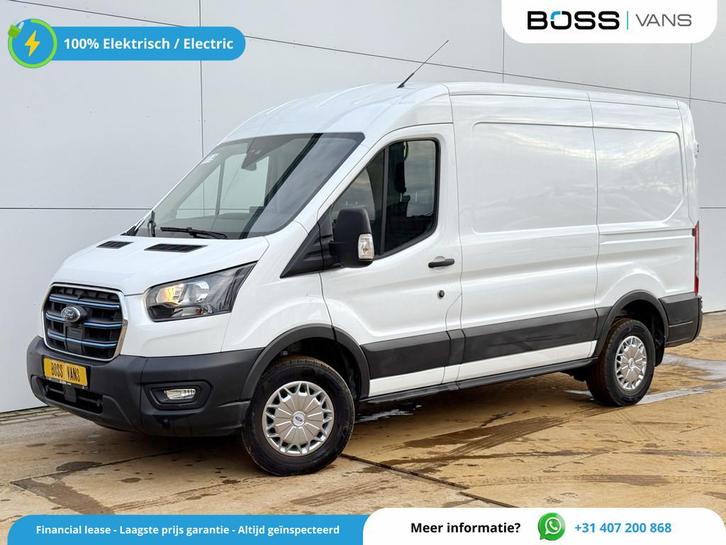 Ford E-Transit 89kWh Elektrisch BEV 97.3% (SOH) 89kWh 402km, Autos, Camionnettes & Utilitaires, Entreprise, Achat, ABS, Caméra de recul