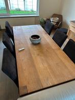 Tafel + 6 stoelen + kast, Antiek en Kunst, Antiek | Meubels | Kasten, Ophalen