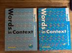 L. Carleton-Gertsch - Words in context, Ophalen of Verzenden, Engels, L. Carleton-Gertsch
