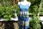 (9)- robe femme t.38 bleue - ME -, Maat 38/40 (M), Blauw, ME, Ophalen of Verzenden