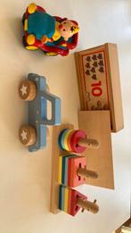 4 stuks houten speelgoed, Kinderen en Baby's, Ophalen, Zo goed als nieuw