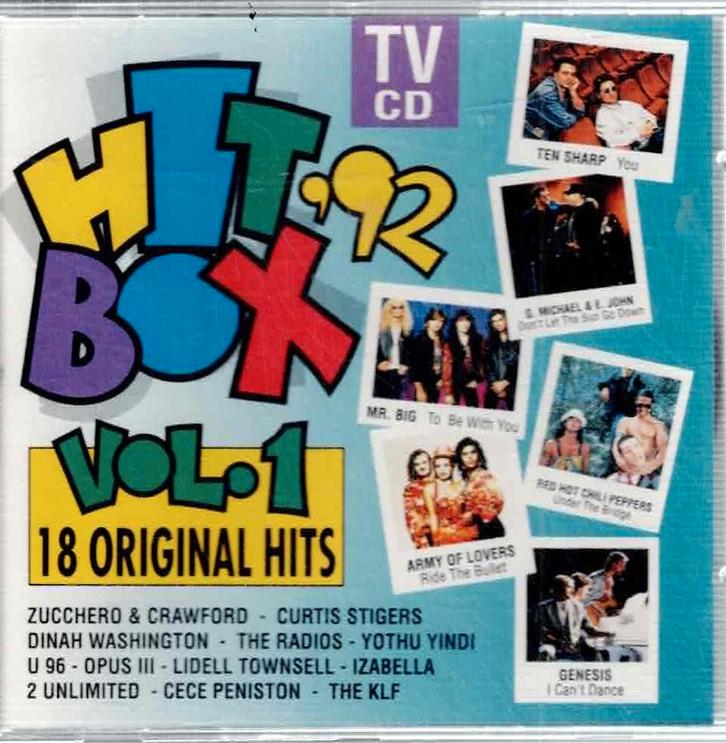 cd   /    Hitbox '92 Vol.1, Cd's en Dvd's, Cd's | Overige Cd's, Ophalen of Verzenden