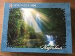 Puzzel Heye 1000 stukjes Waterfall, Hobby en Vrije tijd, Ophalen of Verzenden, 500 t/m 1500 stukjes, Gebruikt, Legpuzzel