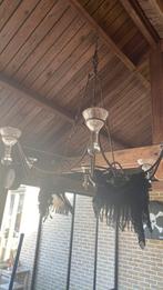 Verroeste kroonluchter voor kaarsjes. Erg decoratief, Ophalen of Verzenden, Gebruikt, Metaal