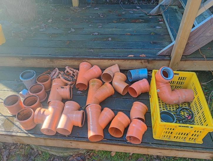 Tuyaux Évacuation et accessoires, Bricolage & Construction, Tuyaux & Évacuations, Neuf, Évacuation, PVC, 4 à 6 mètres, 80 mm ou plus