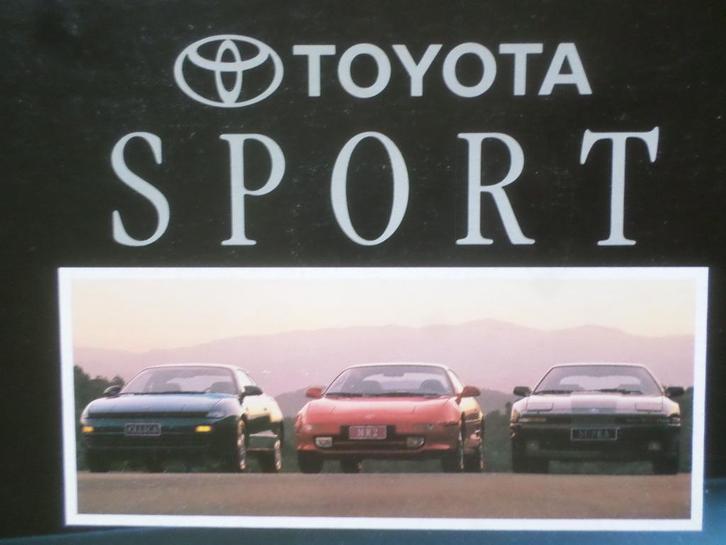 Toyota Sports Celica MR2 & Supra 1992 1993 Brochure, Boeken, Auto's | Folders en Tijdschriften, Toyota, Ophalen