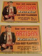 bieretiketten Artisan Reuzebier Crombe Zottegem, Verzamelen, Ophalen of Verzenden, Zo goed als nieuw, Overige typen, Overige merken