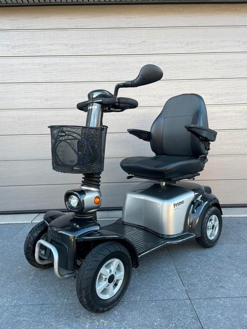 Scootmobiel Primo - elektrische scooter in nieuwstaat, Diversen, Rolstoelen, Zo goed als nieuw, Elektrische rolstoel, Inklapbaar