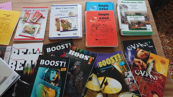 Muziekboeken allerlei, Boeken, Schoolboeken, Nieuw, Muziek, Overige niveaus, Ophalen of Verzenden