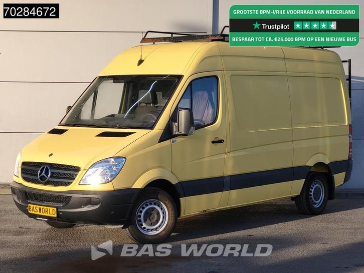 Mercedes Sprinter 318 CDI 3.0L V6 L2H2 180PK Trekhaak Parkee, Auto's, Bestelwagens en Lichte vracht, Bedrijf, Te koop, Centrale vergrendeling