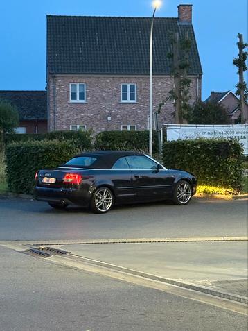 Audi A4 B6 Cabrio 1.8 Turbo Benzine  140.000 km, Cuir, Achat, 204 g/km, Cabriolet