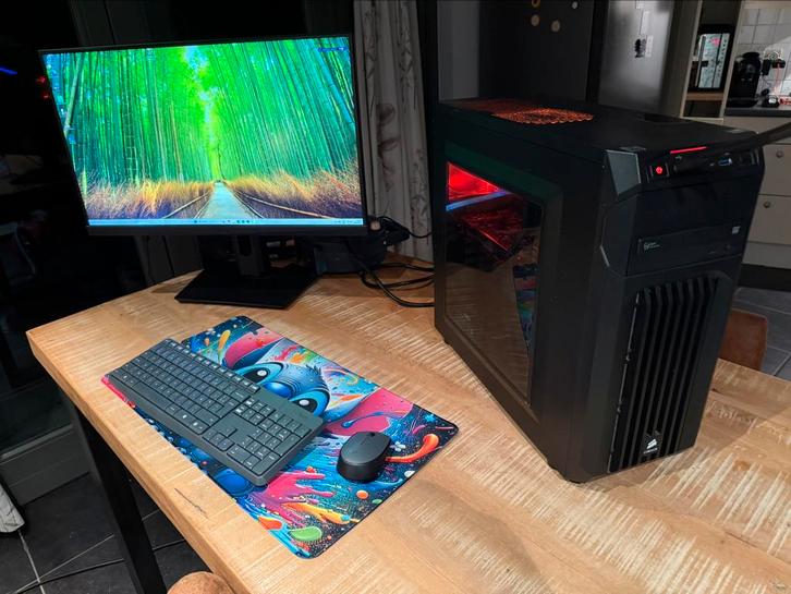 Budget game pc ryzen 5, Computers en Software, Desktop Pc's, HDD, Gaming, Ophalen