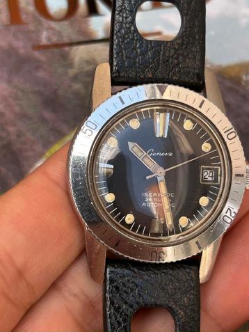 Vintage Genève Skin Diver Automatic beschikbaar voor biedingen