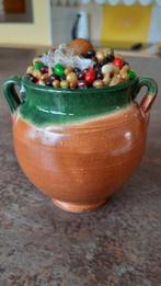 Kleine keramische pot in Provençaalse stijl, Huis en Inrichting, Woonaccessoires | Overige, Ophalen