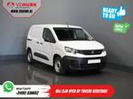 Peugeot Partner 1.2 Turbo 110 pk BPM VRIJ/ BENZINE/ PDC/ Cru, Auto's, Bestelwagens en Lichte vracht, Parkeersensor, Wit, Bedrijf