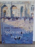 Kunstboek "Spelen met licht in acryl"  125 blz, Verzenden, Zo goed als nieuw, Schilder- en Tekenkunst