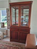 Vitrinekasten kerselaar, Enlèvement, Utilisé, Cerisier, Avec tablette(s)