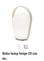 Bristol Bobo lamp beige 29cm, Ophalen of Verzenden, Nieuw