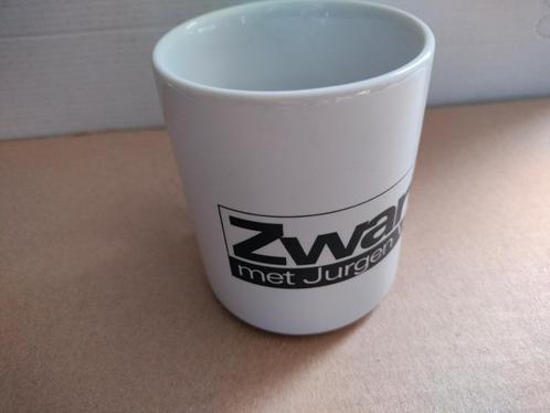 📻Tas kop Jurgen Verstrepen Zwart Wit collector radio TV, Audio, Tv en Foto, Overige Audio, Tv en Foto, Gebruikt, Ophalen of Verzenden