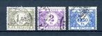 (B) TX46/48 gestempeld 1922 - Dik gekleurd cijfer op witte a, Postzegels en Munten, Ophalen of Verzenden, Gestempeld, Gestempeld