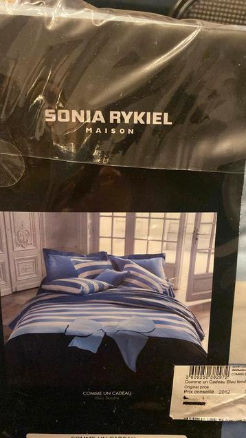 Parure de lit collector Sonia Rykiel housse 240x260+2 taies beschikbaar voor biedingen