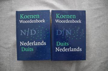 Woordenboeken D-NL en NL-D beschikbaar voor biedingen