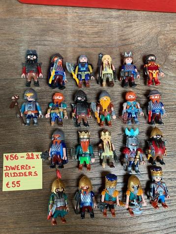 PLAYMOBIL V56: LOT 22 DWERGRIDDERS beschikbaar voor biedingen