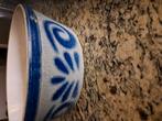 Blauw aardewerk pot, Ophalen of Verzenden, Gebruikt
