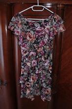 zomers kleedje met bloemen motief - H & M - maat XS, H&M, Overige kleuren, Ophalen of Verzenden, Maat 34 (XS) of kleiner