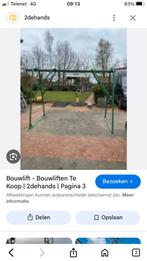 Bouwtakel portaallift, Doe-het-zelf en Bouw, Bouwliften, Ophalen, Gebruikt, Bouwlift
