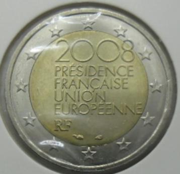 2 euro herdenking 2008 Frankrijk „EU-voorzitterschap” beschikbaar voor biedingen
