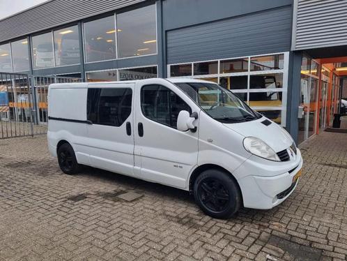Renault Trafic 2.0 DCI 115 PK L2 DC Doka Automaat Euro 5, Auto's, Bestelwagens en Lichte vracht, Bedrijf, Te koop, ABS, Airbags