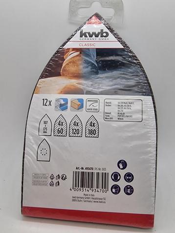 KWB Schuurschijf met klittenbandhechting 12S beschikbaar voor biedingen