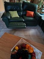 Salon cuir vert toro 3  fixe + 2 places relax à gauche, Moins de 75 cm, 300 cm ou plus, Quatre personnes ou plus, Banc droit