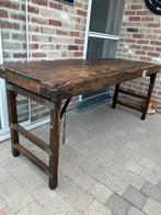 Tafel J-Line console - Brut - hout - bruin, Ophalen
