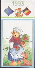 Jaklien MOERMAN [België] - Meisje met bloemen, Ongelopen, Kinderen, Verzenden, 1980 tot heden