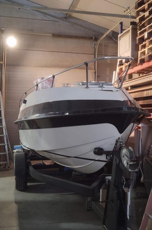 polyster boot met castoldi waterjet, Watersport en Boten, Motorboten en Motorjachten, Gebruikt, Polyester, Tot 6 meter, Benzine