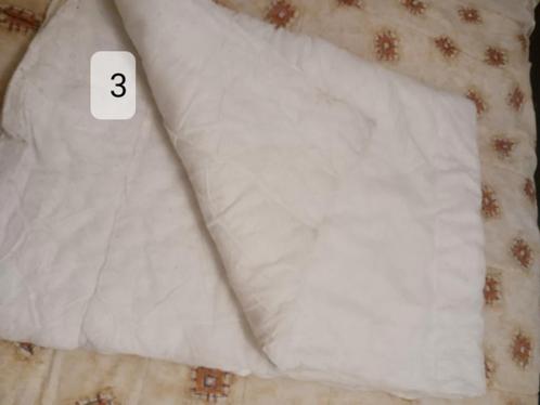 Synthetisch Donsdeken 1 persoon, Huis en Inrichting, Slaapkamer | Beddengoed, Gebruikt, Deken of Dekbed, Eenpersoons, Wit, Ophalen