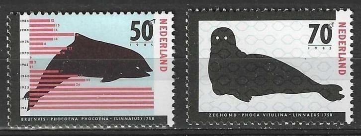 Nederland 1985 - Yvert 1249-1250 - Bedreigde dieren (PF), Postzegels en Munten, Postzegels | Nederland, Postfris, Verzenden