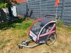 Vouwbare fietskar voor 2 kinderen, Fietsen en Brommers, Ophalen