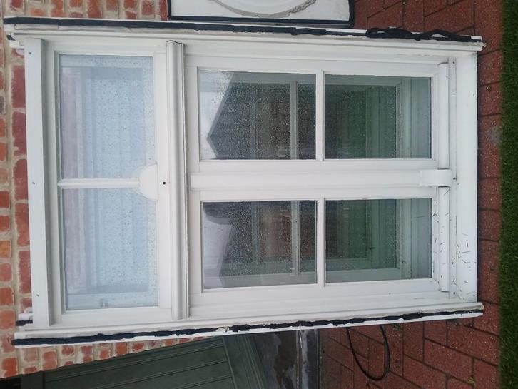 Houten ramen, Doe-het-zelf en Bouw, Raamkozijnen en Schuifdeuren, Zo goed als nieuw, Ophalen