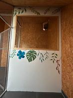 Tussenwand hokjes kattenhotel, Ophalen, Zo goed als nieuw