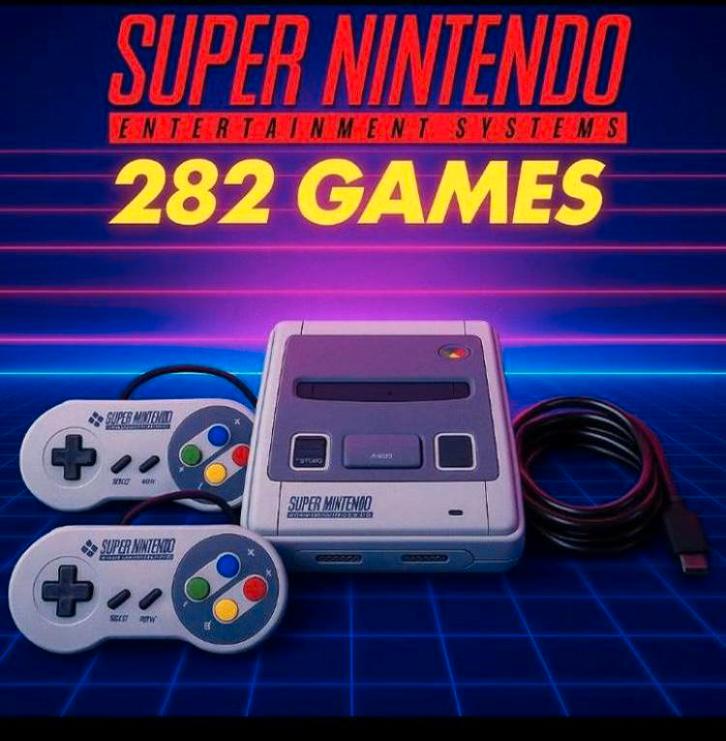 Super nintendo classic mini met uitbreiding, Games en Spelcomputers, Spelcomputers | Nintendo Super NES, Zo goed als nieuw, Verzenden