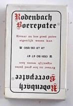speelkaarten "Rodenbach boerenpatee", Collections, Cartes à jouer, Jokers & Jeux des sept familles, Carte(s) à jouer, Utilisé