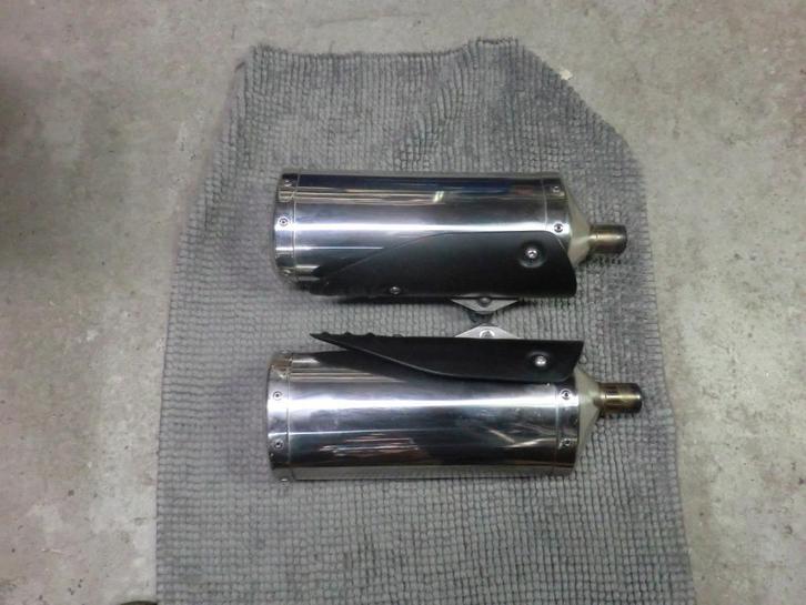 Triumph Speed triple 1050 2005-2009 open uitlaten, Motoren, Onderdelen | Overige, Gebruikt, Ophalen of Verzenden