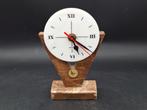 oude klok op marmeren voet 2006, Enlèvement ou Envoi, Comme neuf, Analogique, Réveil ou Horloge
