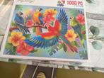 Puzzel 1000stuks papegaai, Hobby & Loisirs créatifs, Sport cérébral & Puzzles, Comme neuf, Enlèvement ou Envoi